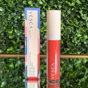 Vesca Beauty HIBISCUS Lush Glow Creamy Lip Oil Lipgloss | NEW | Full Size | BNIB